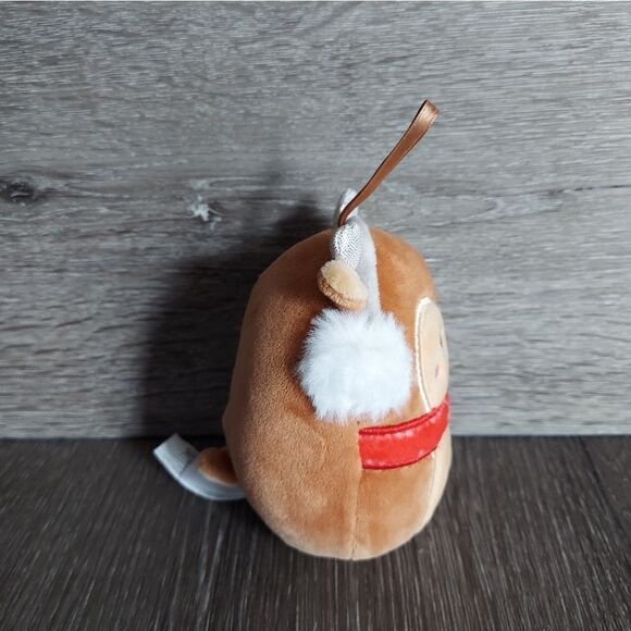 Squishmallows Christmas Darla The Fawn Ornament 4” - Picture 2 of 5